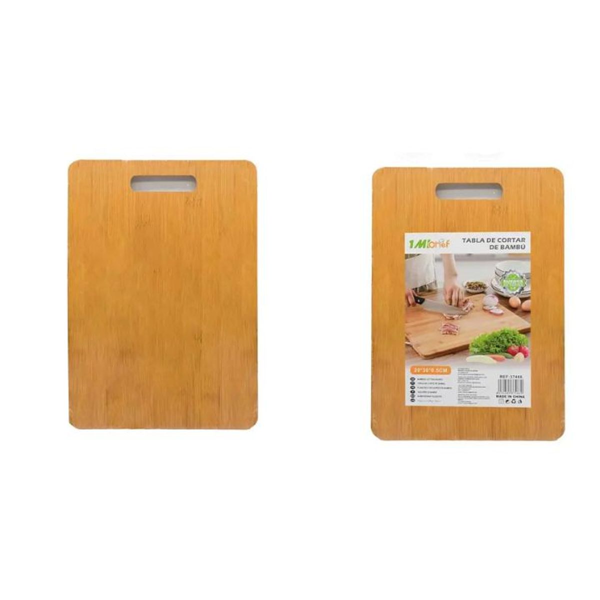 GENERICO - Tabla De Cortar De Madera 20x30 cm