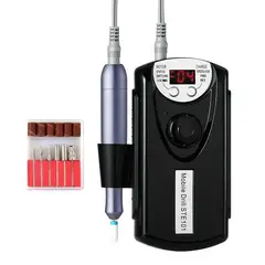 GENERICO - Maquina Torno Inalámbrico Uñas 30.000rpm Manicure Pedicura