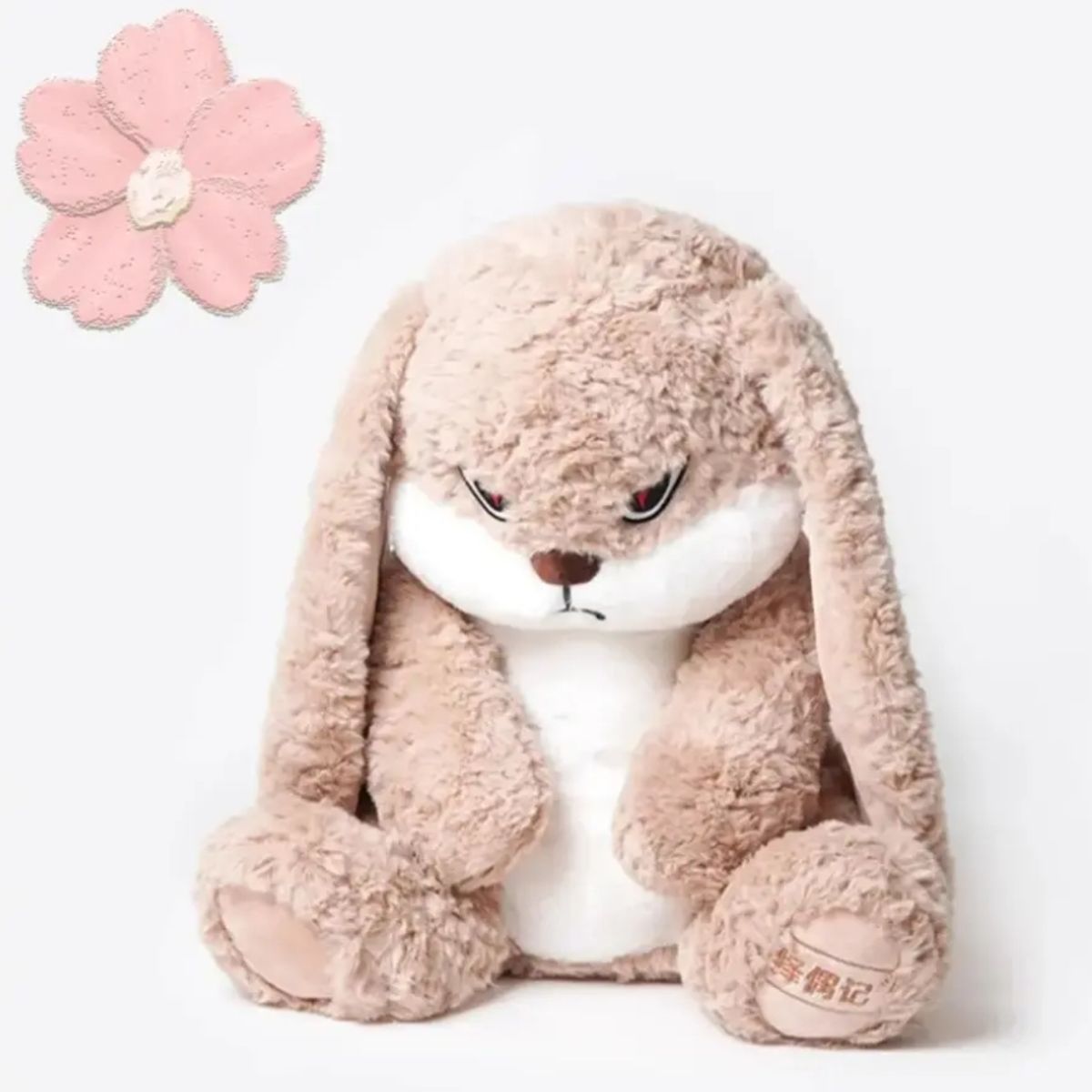 GENERICO - Peluche Conejo Enojado Malhumorado 30cm Kawaii