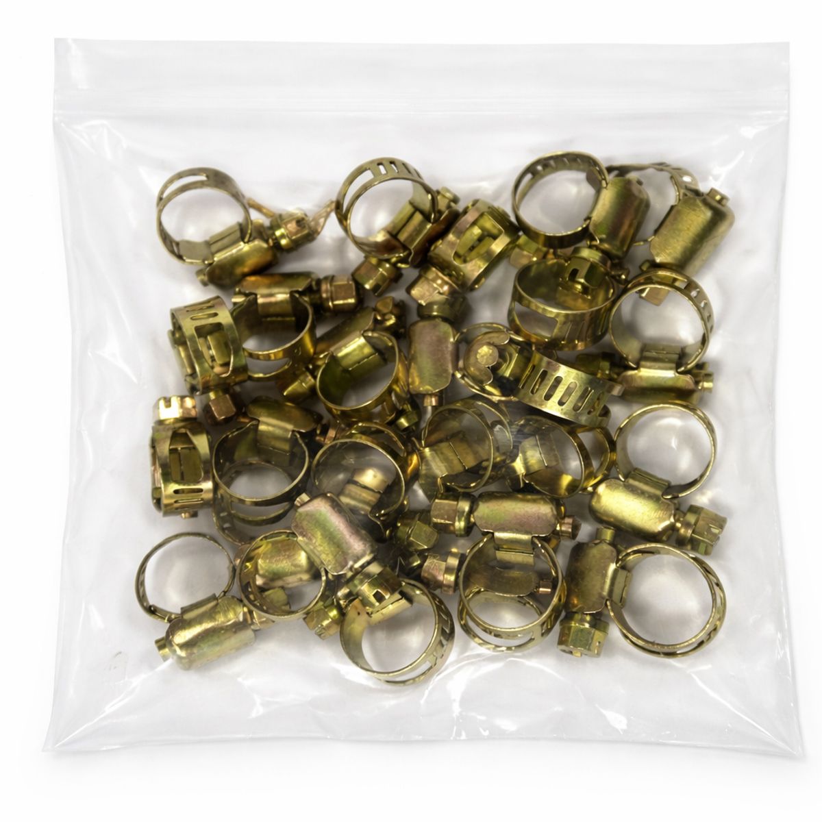 GEVEMAC - GEVEMAC Pack 25 Abrazaderas Ajustable para Manguera 3/8 (10-15 mm)