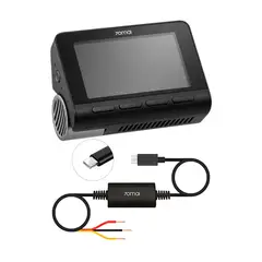 70MAI - Cámara Para Vehículo Frontal 4K A800SE + Kit de cableado UP03