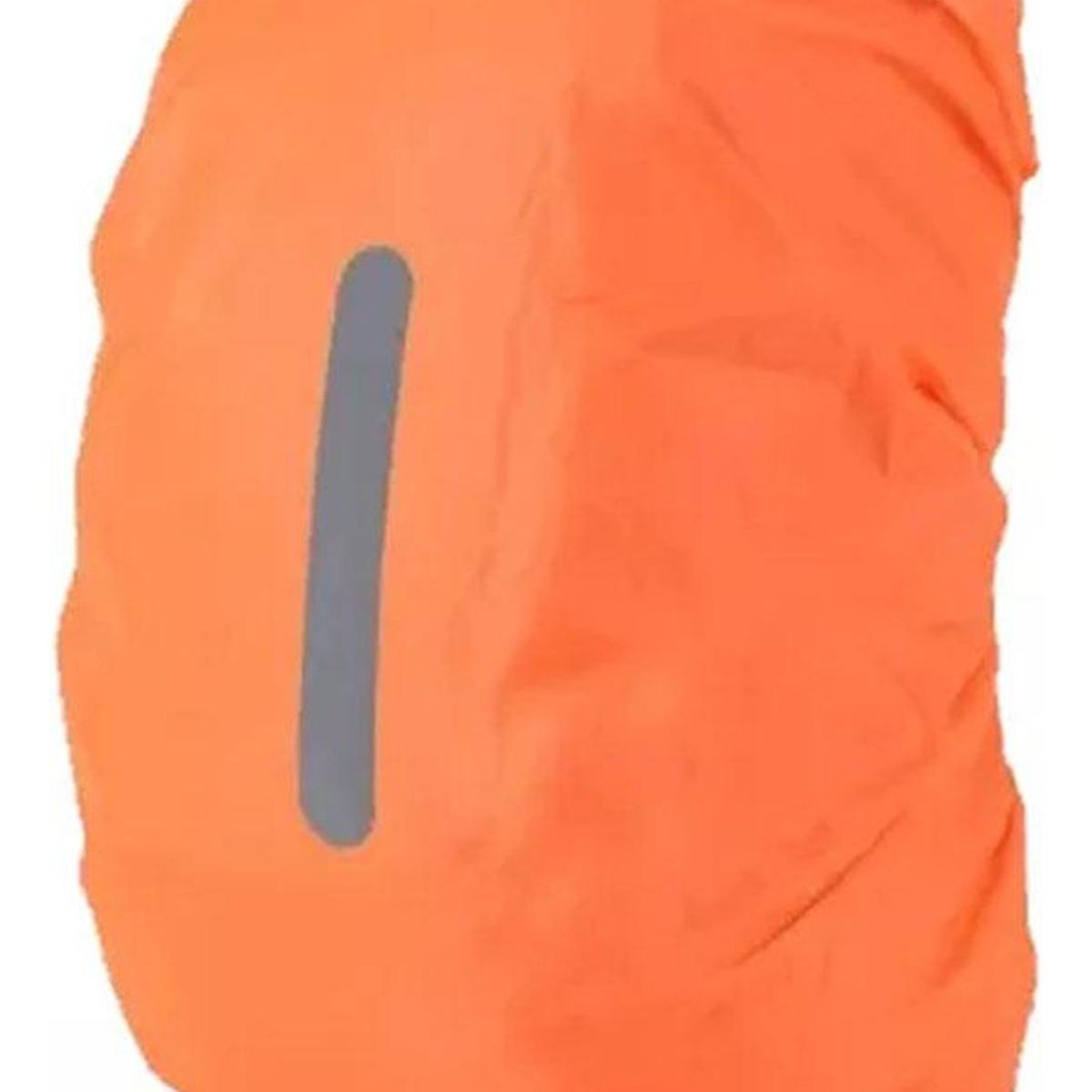 GENERICO - Funda Cubre Mochila Impermeable Reflectante 45-55 Litros - Naranja - L