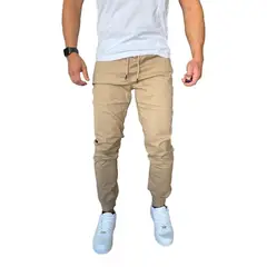 MOSAICO - Jogger Pantalón Slim Fit Elasticado Colores