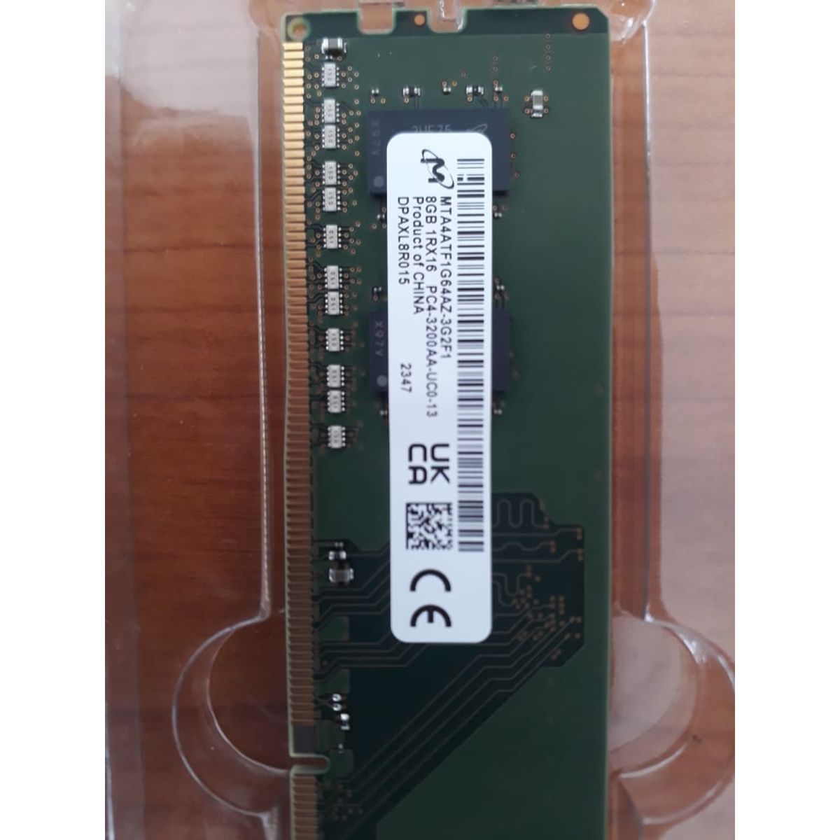 MICRON - MEMORIA 8GB 1600MHz PC4-3200MTPS