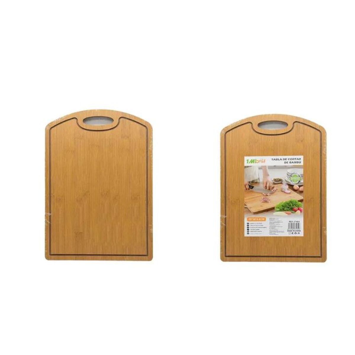 GENERICO - Tabla De Cortar De Madera De 20x30cm