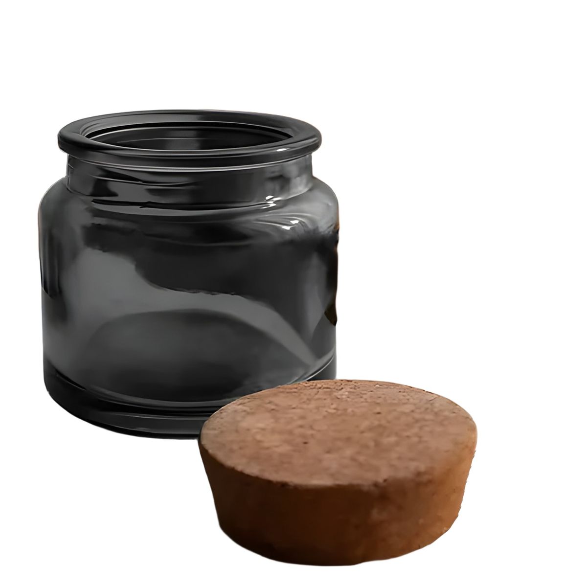 GENERICO - Pack 12 frascos porta vela vidrio