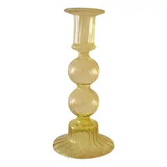 GENERICO - Candelabro acrílico dorado