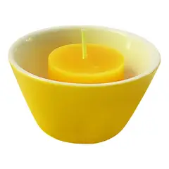 GENERICO - Set 6 velas decorativas con 2 portavelas