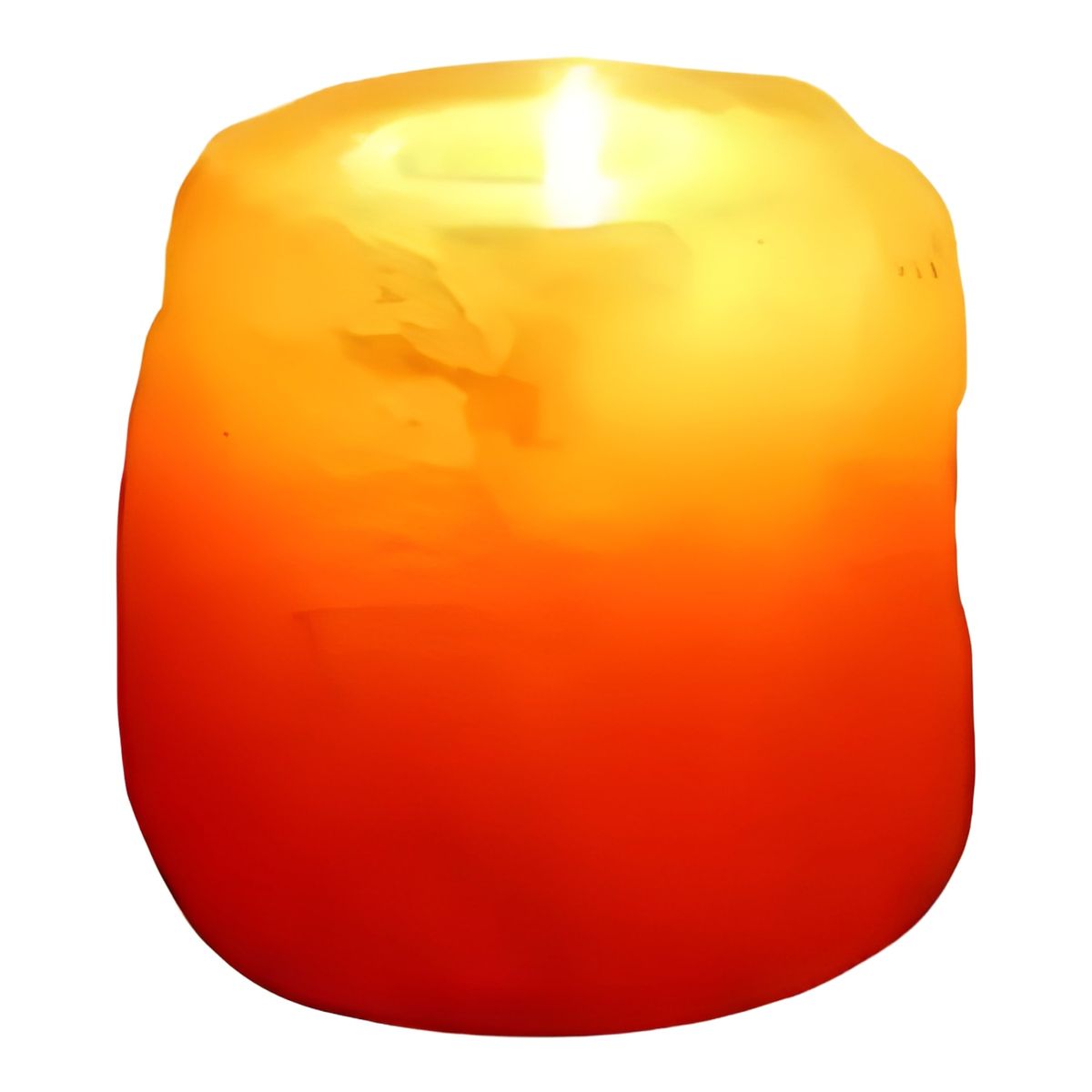 GENERICO - Porta vela lámpara sal rosada himalaya rosa claro