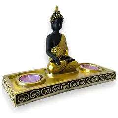 GENERICO - Porta vela buda dorado