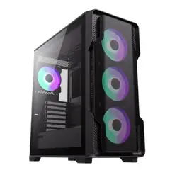 GAMEMAX - Gabinete - Siege - Sfuente - Extended Atx - Negro