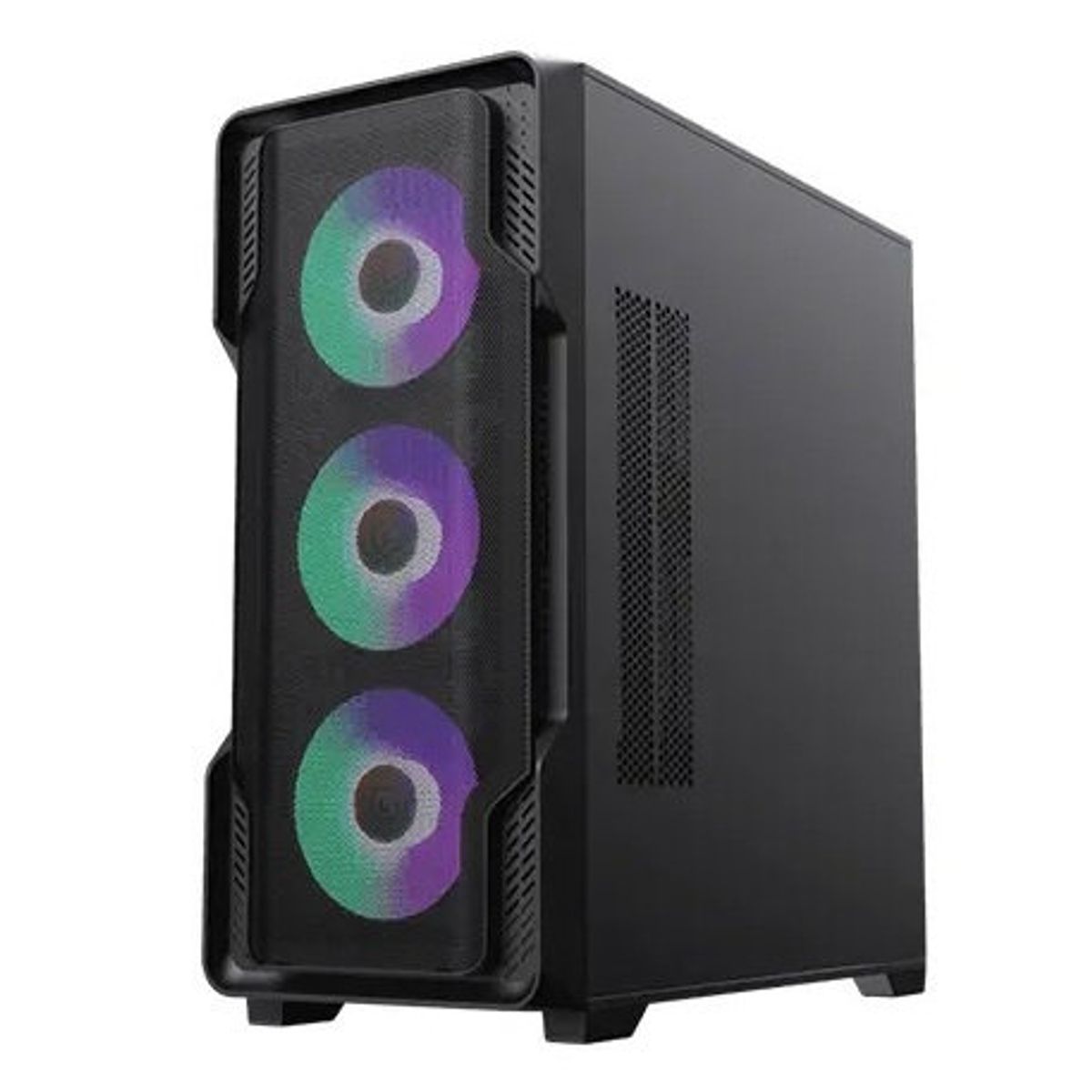 GAMEMAX - Gabinete - Gamemax Siege - Sfuente - Extended Atx - Negro