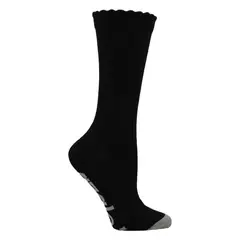 AZALEIA - Calcetín Algodón Mujer Ic St Basic Negro
