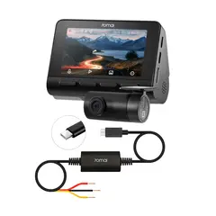 70MAI - Set Dual Cámara Para Vehículo 4K A800SE Cámara trasera RC22 + Kit de cableado UP03
