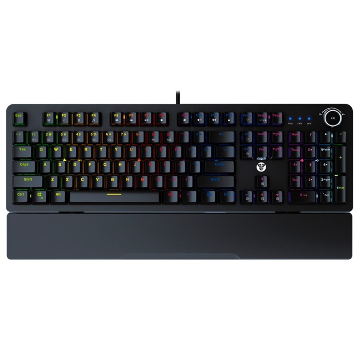 FANTECH - Teclado Gamer - Fantech Mk853 Maxpower - Red Switch - Usb