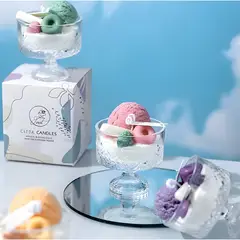 GENERICO - Vela aromática de soya en copa aromaterapia