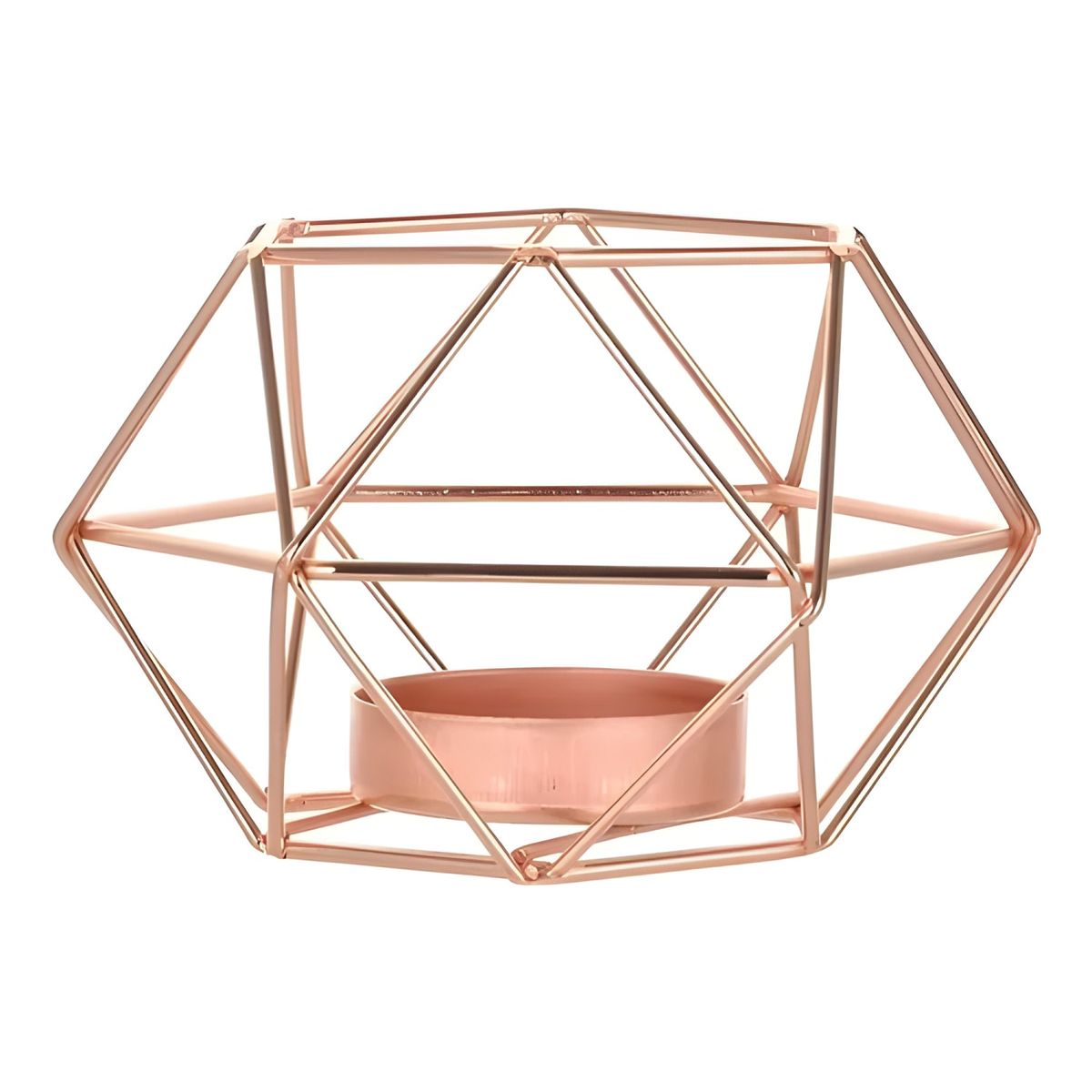 GENERICO - Portavela cobre 13x8 cm cobre