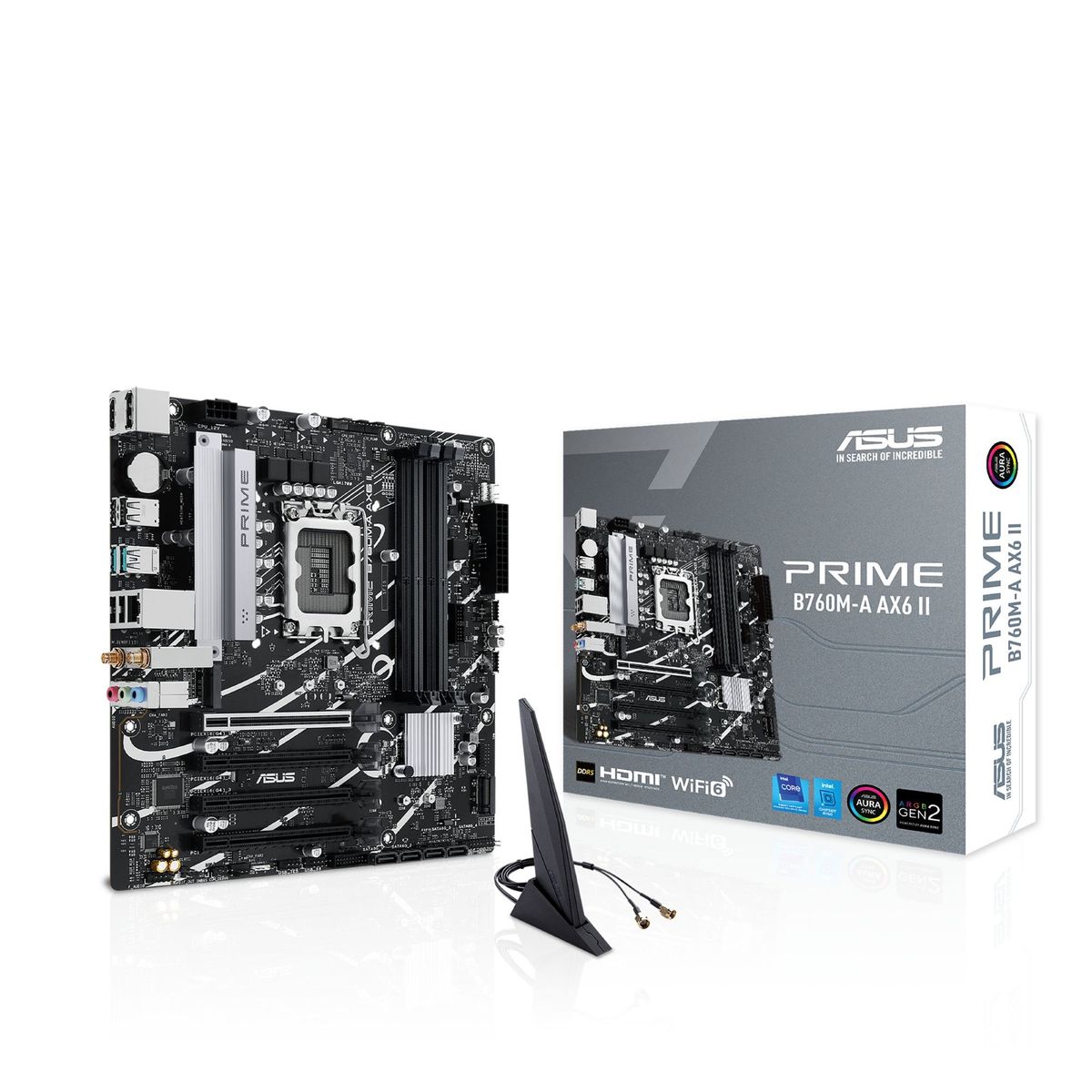 ASUS - Placa Madre Asus Prime B760m-a Ax6 Ii