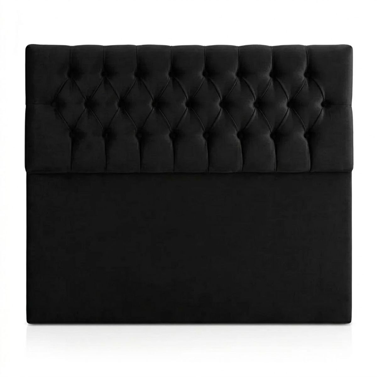 GENERICO - respaldo para cama 2 plazas negro top