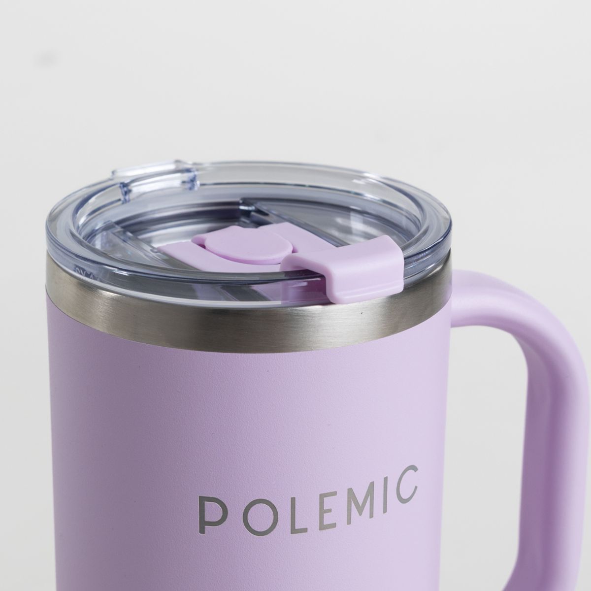 POLEMIC - Mug Termico Vaso Frio Calor 1200ml Lila Polemic