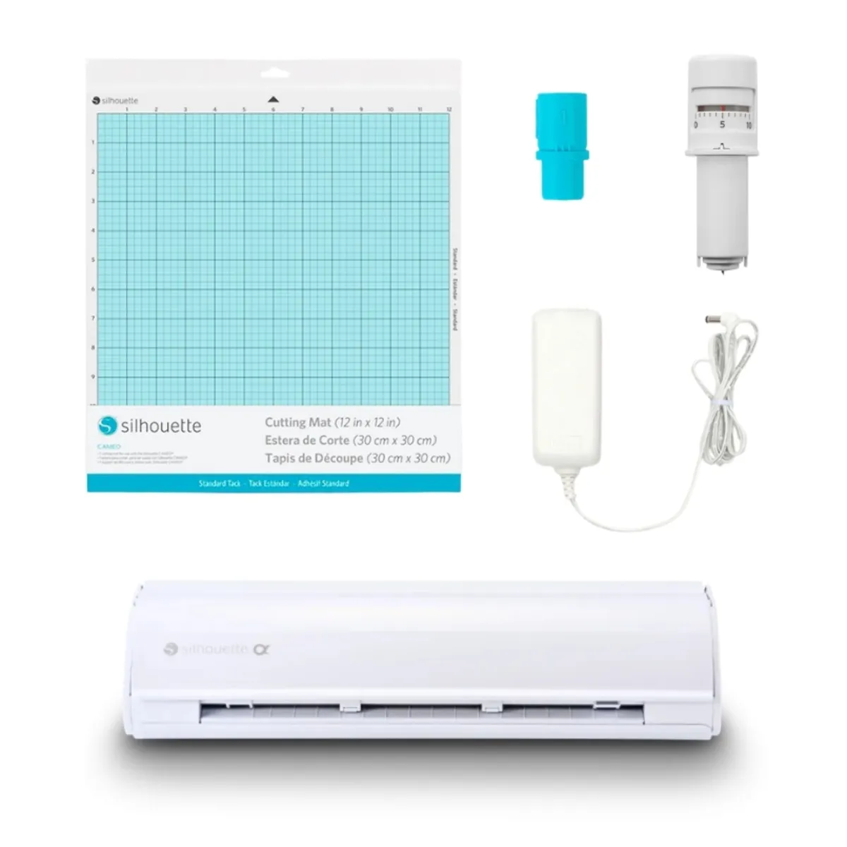 SILHOUETTE - Plotter De Corte Cameo 5 Alpha Blanco Silhouette