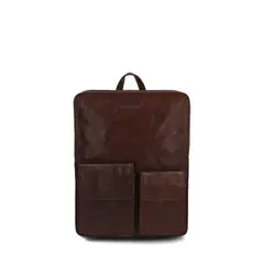 HUSH PUPPIES - Mochila Cuero Hombre Vn George Back Café
