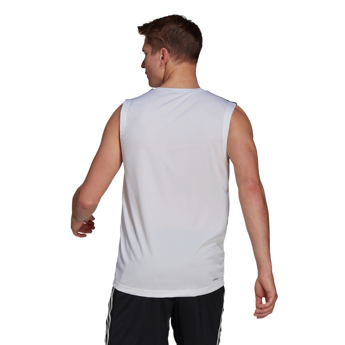 ADIDAS - Adidas Polera Sin Mangas 3 Stripes Hombre