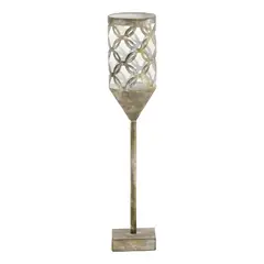 GENERICO - Candelabro vintage metálico cobre