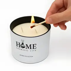 GENERICO - Vela aromática soya aroma intenso