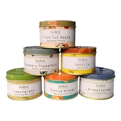 GENERICO - Pack 6 velas aromáticas doble mecha