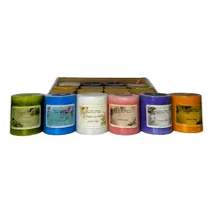 GENERICO - Velas aromáticas pack 12 unidades redondas