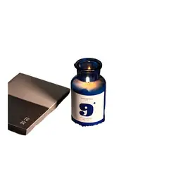 GENERICO - Vela aromática 200 g en frasco aroma océano azul