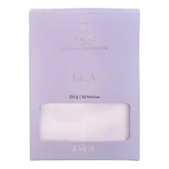 GENERICO - Vela de arena perlada sin aroma lila