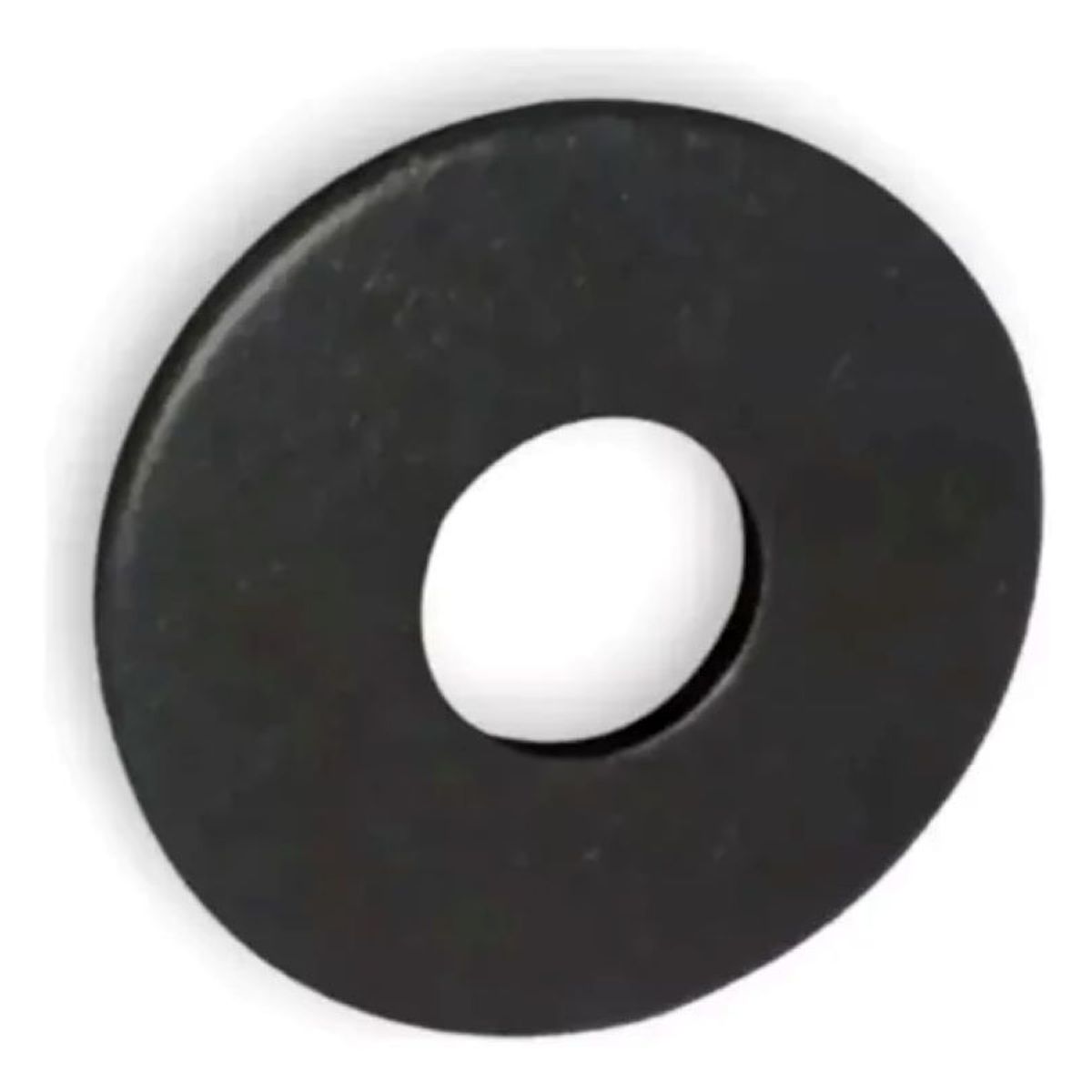 METALFER - Golillas Planas Corriente Negras 1/4. 100 Und