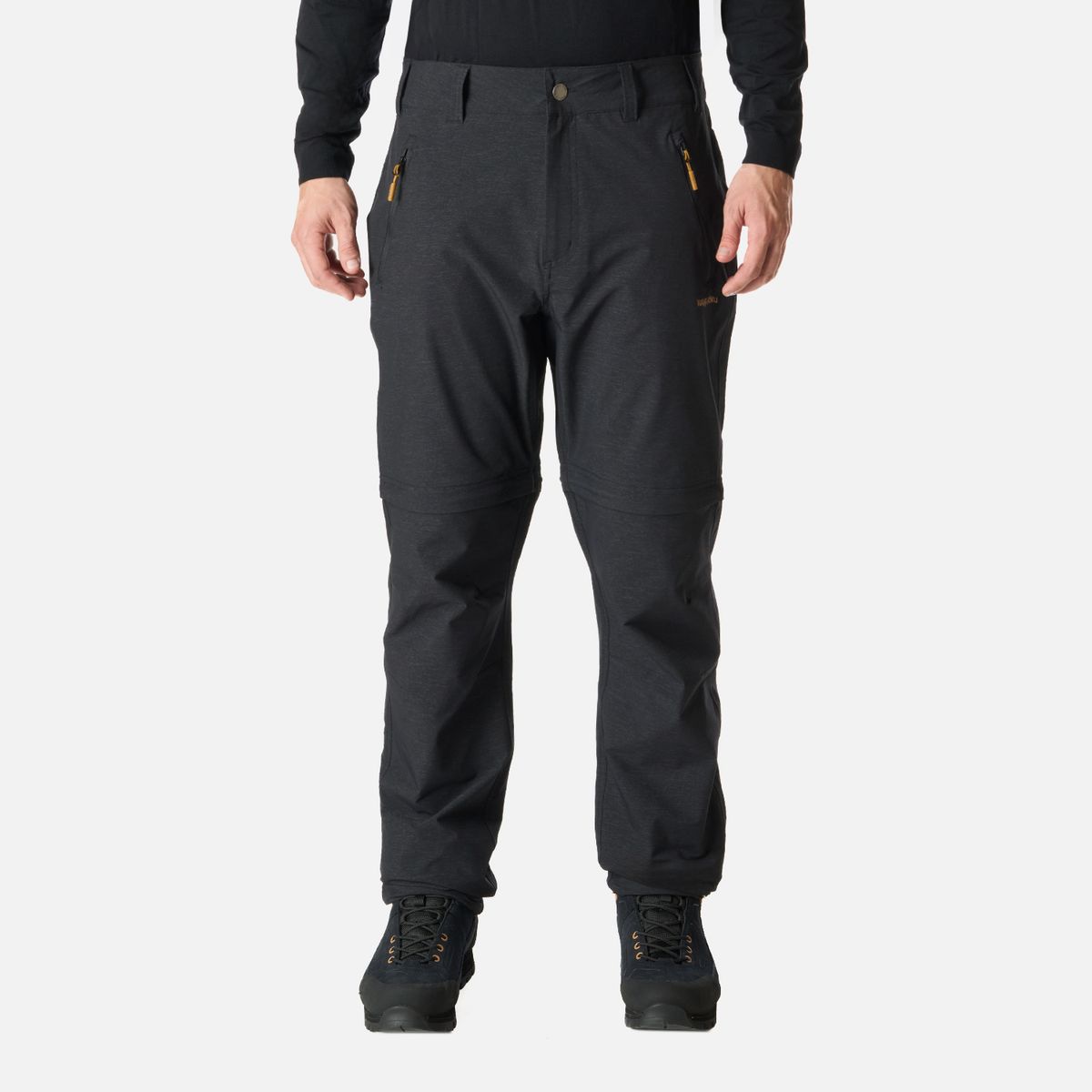 HAKA HONU - Pantalón Hombre Desmontalo Negro Haka Honu
