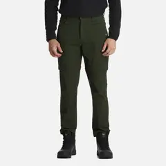 LIPPI - Pantalón Hombre Blacklash Q-Dry Mix-2 Pants Verde Militar