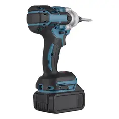 GENERICO - Kit De Llave De Impacto Inalámbricas De 21V Azul