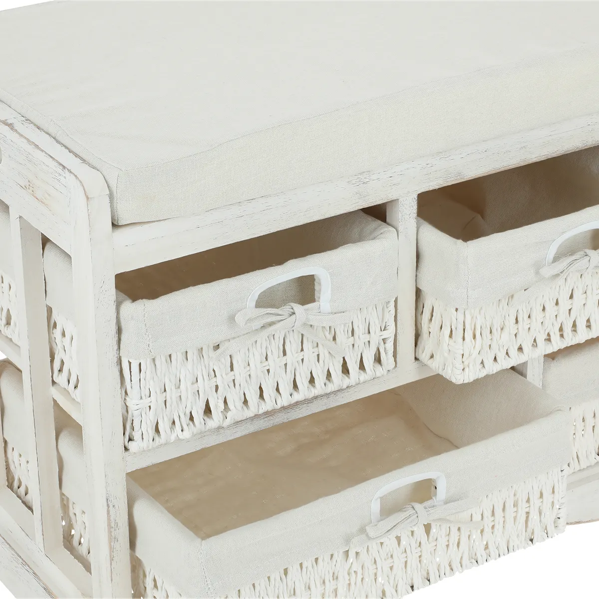 CASTELLARO - ZAPATERA ORGANIZADOR BANCA MODENA 5 CAJONES BLANCO