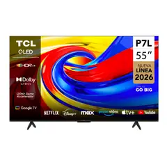 TCL - Smart TV 55" 4K UHD QLED 55P7L