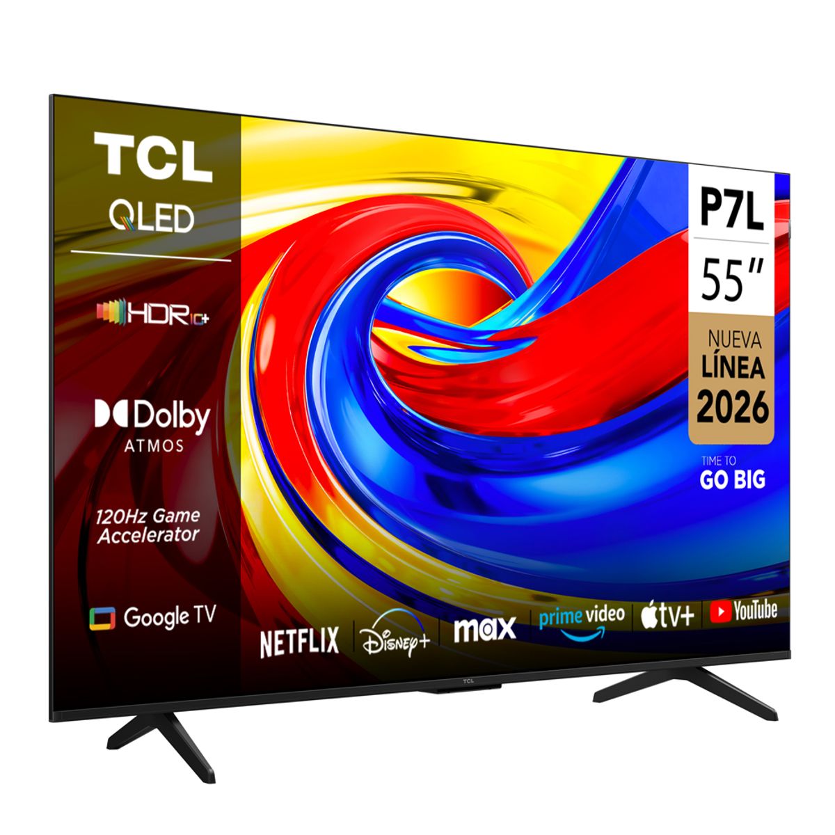 TCL - Smart TV TCL 55" QLED UHD 4K P7L