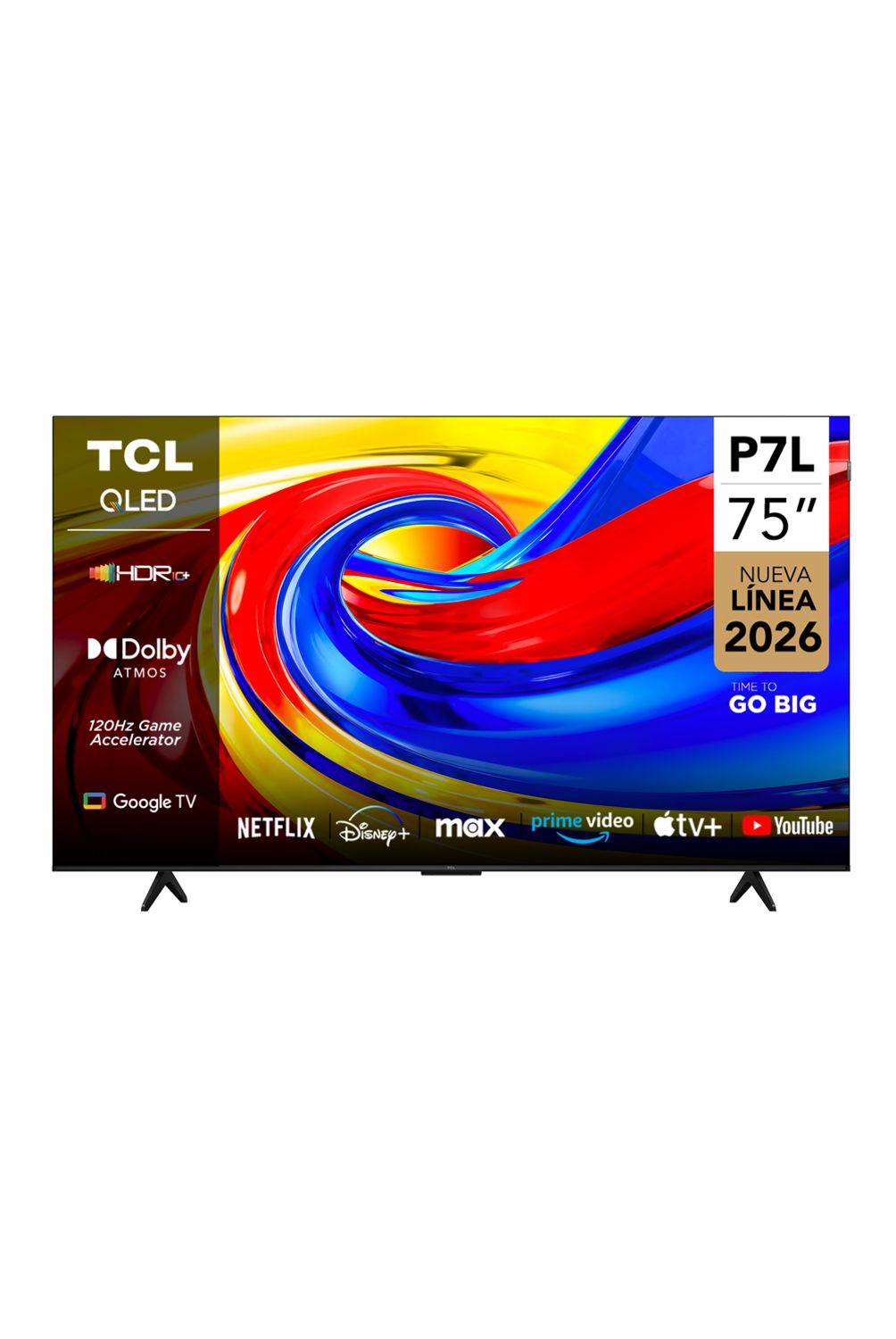 TCL Smart TV TCL 75 QLED UHD 4K P7L | Falabella Chile