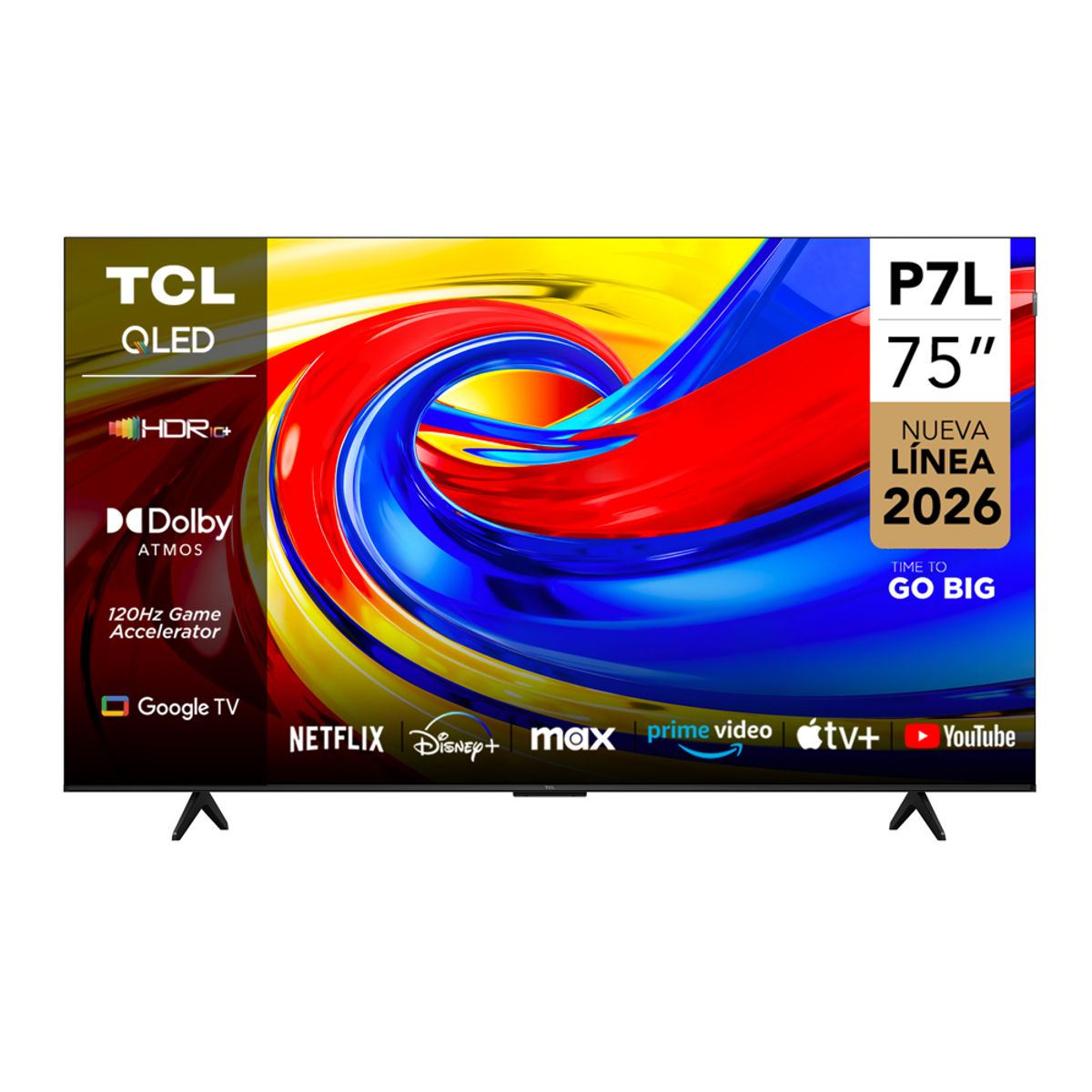 TCL - Smart TV TCL 75" QLED UHD 4K P7L