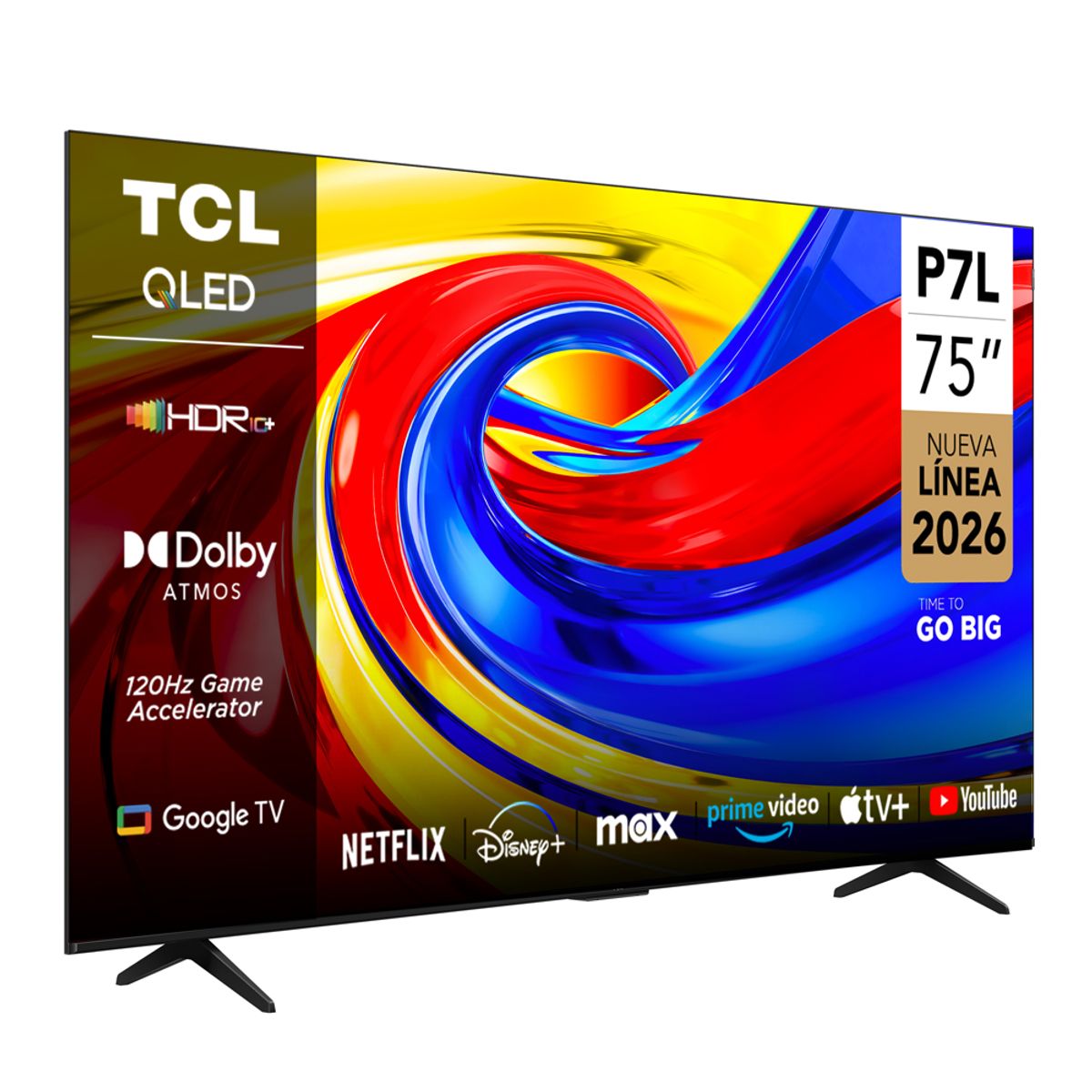 TCL - Smart TV TCL 75" QLED UHD 4K P7L