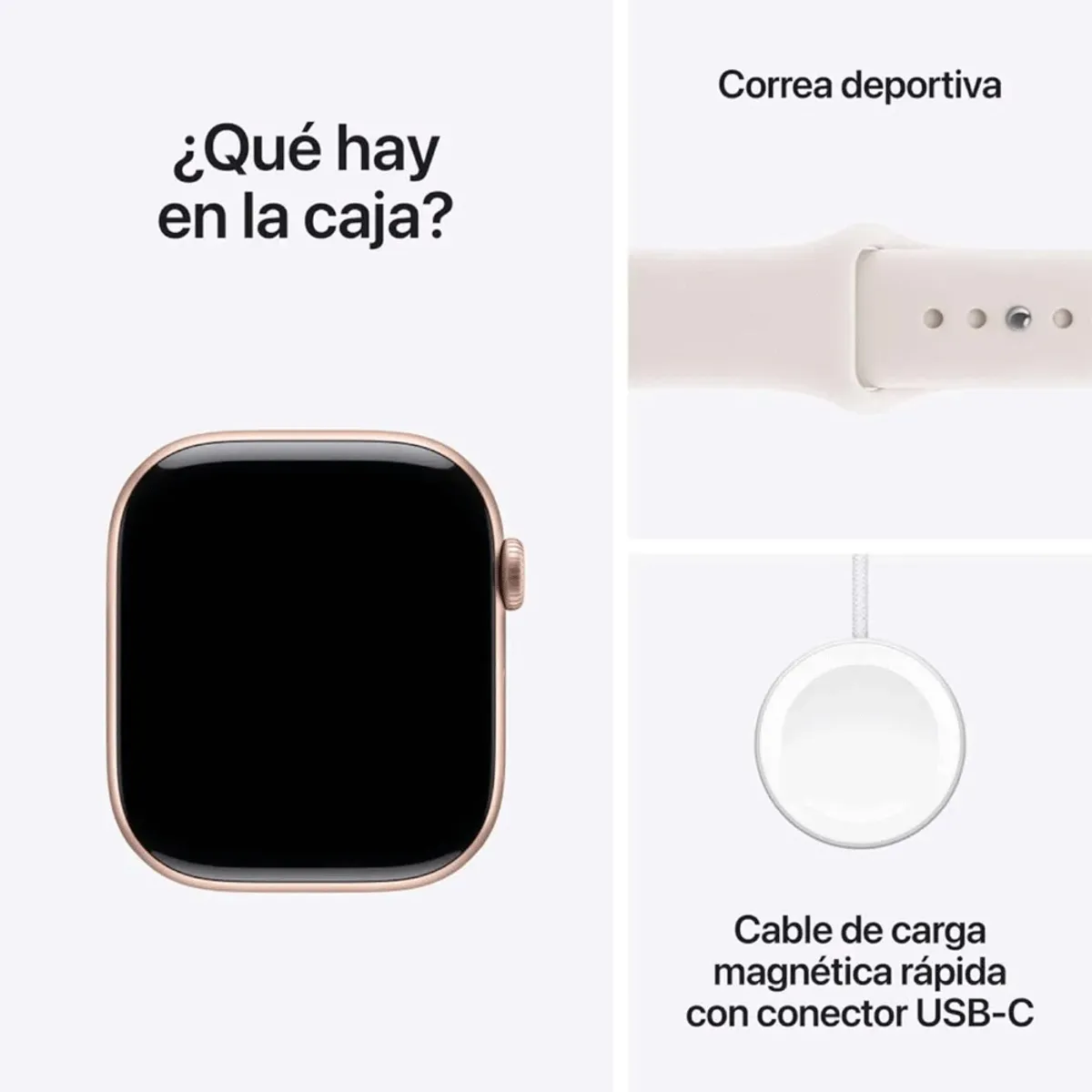 APPLE - SMARTWATCH APPLE WATCH SERIE 11 (GPS) 46MM SPORT BAND