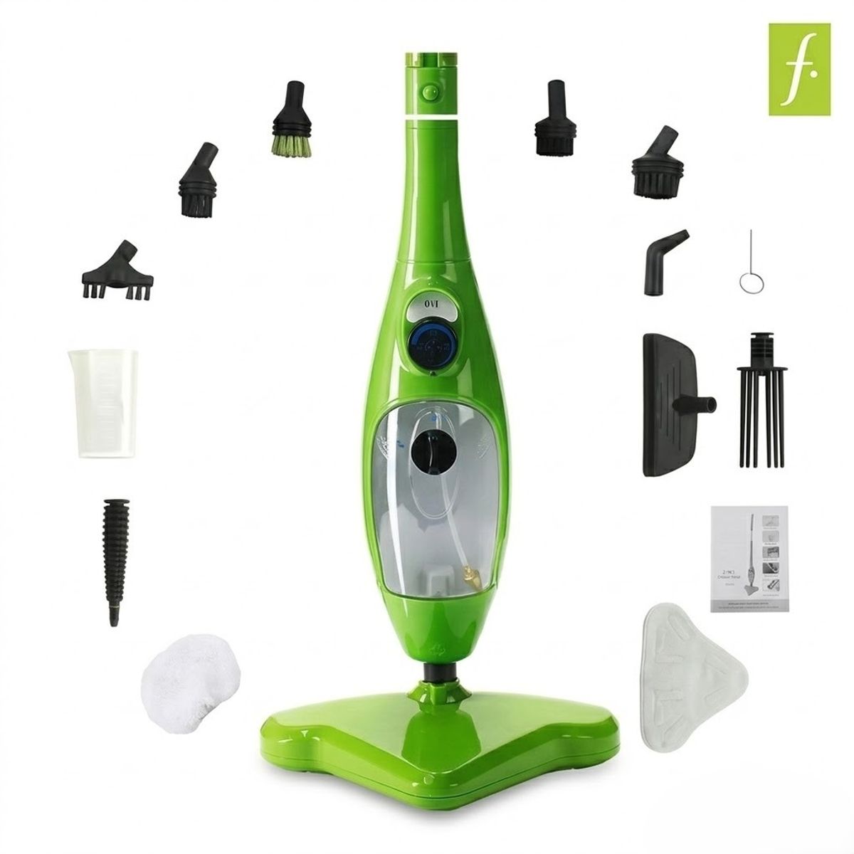 MOVI - Mopa A Vapor Multifuncional 12 En 1 Accesorios Limpieza