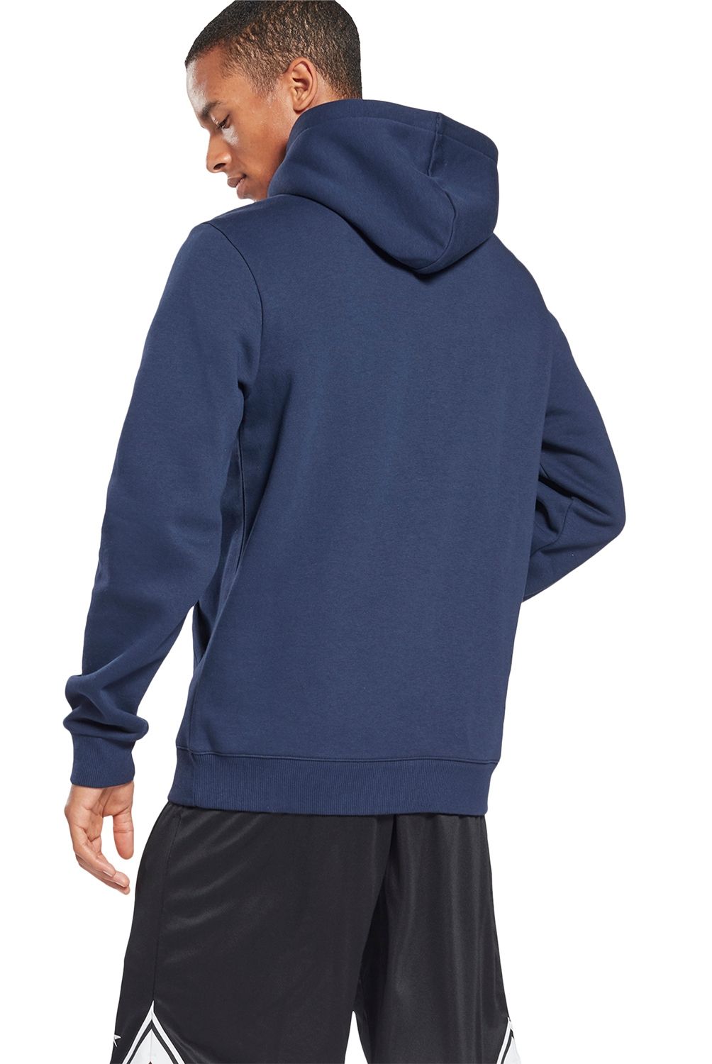 REEBOK - Reebok Poleron Casual Manga Larga Algodón Hombre