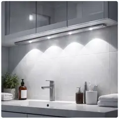 GENERICO - Luz Barra Led Recargable Con Sensor De Movimiento Multiuso 3 tonos 50cm