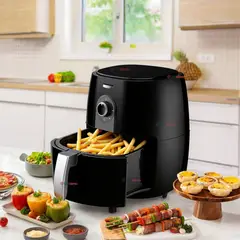 LINE - Freidora De Aire 5 Litros 1350W Potencia Air Fryer Premium