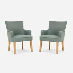ROSEN - Set 2 Poltronas Emily II Tela Sage