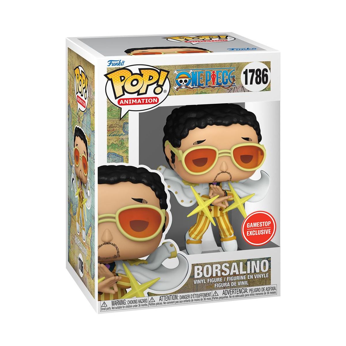 FUNKO - Funko Pop One Piece Kizaru 1786 (Borsalino) Exclusivo Gamestop